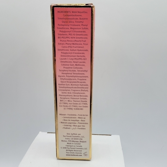 Too Faced Spiced Rum Peach Perfect Matte Foundation - Picture 6 of 12